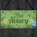 Red Ocean Aviary Bird Sign - Bird Cage Accessories Garden Plaque for Nan Grandad - Bird Lover Gift - Buy Online on GoSupps.com