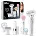 Braun Silk- pil 9 Flex Beauty set epilator women / hair remover facespa facial hair remover 9 essays including facespa brush mini-hair remover 9105 white / gold-9105
