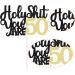 1Pc Holy Shit You are 50 Cake Topper Glitter Funny 50th Birthday Cake Pick for Happy 50th Cheers to 50 Years Old Birthday Party Cake Decorations Supplies Black Gold 50th - Buy Online on GoSupps.com