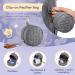 Ruvalino Gray Baby Diaper Backpack - Multifunctional Diaper Bag with Portable Changing Pad Pacifier Holder and Stroller Straps for Moms and Dads - Ideal for Travel - Buy Online on GoSupps.com