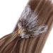 Micro Ring Hair Extensions #4/24 Set - 60 cm 250 Strands 100% Remy Real Hair - Easy to Use by Professionals - Buy Online on GoSupps.com