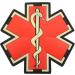 Glow Dark EMS EMT Paramedic Morale Patch | Tactical PVC 3D Fastener - Buy Online on GoSupps.com