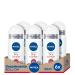 NIVEA Dry Comfort - Lot de 6 d odorants bille anti-transpirants - 50 ml - Protection 72h - Pour femme Roll On - 6 x 50 ml