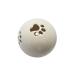 Protection spirit cat snack ball 6cm - Made in Germany - free of pollutants - Cat Activity snackball treat ball for cats feed toys feeding ball snack dispenser treat dispenser white