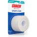 Johnson & Johnson Coach Sports Tape - Breathable Cloth Tape for Joint Support - 1.5 x 10 yards, White - Ideal for Fingers, Wrists, and Ankles - Buy Online on GoSupps.com
