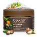 Organic Argana Oil Deep Reviving Vegan Hair Mask for damaged hair- ECOLATIER 250ml - 96.9% Natural Restores Shine Argan & Macadamia Oils - 8.5 Fl Oz