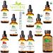 Nature Drops Organic Castor Oil - 100% Pure Cold Pressed USDA Certified for Hair Eyelashes & Skin | Triple Filtered & Hexane Free - Buy Online on GoSupps.com