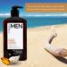 Vitabath Men's Amber Woodland All-In-One Body Wash | Hydrating Cleanser Shampoo & Conditioner | Moisturizing Shower Gel for All Skin Types - 16.9 fl oz - Buy Online on GoSupps.com