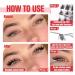 JIMIRE DIY Eyelash Extensions Kit - 84Pcs Wispy D Curl Individual Cluster Lashes for Volume and Fluffy Look - 6 Pairs for DIY at Home Lash Extension - CL02 - Buy Online on GoSupps.com
