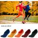 Fantesi 5 Pairs Cotton Colorful Short Toe Socks for Women & Men - Soft Comfortable Sneaker Socks for Sports & Leisure | Eco-Friendly - Buy Online on GoSupps.com