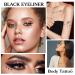 Yuccer 3-Piece Eyeliner Stamp Set - Black Liquid Eyeliner for Women | Durable Star Moon Heart & Flower Makeup Gifts - Buy Online on GoSupps.com