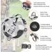 Heele Camouflage Dog Harness for Large Dogs | Reflective & Breathable Padded Harness | Anti-Train Breast Harness - Gray - Buy Online on GoSupps.com