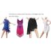 Lauthen.S 6 Chainette Fringe Trim Tassel Sewing Trim - Hot Pink (10 Yards) | DIY Craft & Latin Dress Decoration - Buy Online on GoSupps.com