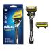 Gillette ProGlide Shield Mens 1 Razor Handle + 2 Blade Refills ProGlide Shield 1 Handle + 2 Refills