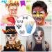VESPRO Professional Face Body Paint Kit - 42 Colors Oil Paint Set with Brushes, Stencils - Perfect for Halloween Makeup - Kids and Adults - Buy Online on GoSupps.com