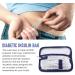 ALOEU Portable Insulin Cooler Bag Diabetic Insulin Travel Case Cooler Pill Box Aluminum Foil Ice Bag (Navy Blue) - Buy Online on GoSupps.com