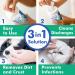 Arava Pet Drilling Towels - 100 Biodegradable Towels for Dogs Cats Puppies & Kittens | Natural Aroma-Medical Eye Cleaning & Dirt Removal - Buy Online on GoSupps.com