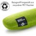 FEFI Eco-Friendly Hardcase Glasses Case with Felt Cover | Recycled PET Bottles | Sustainable Green Accessory - Buy Online on GoSupps.com