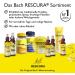Original Bach RESCUE Drops Alcohol-Free - 2x10ml - Effective Bach Flower Remedies for Stress Relief - Free Shipping Worldwide - Buy Online on GoSupps.com