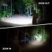Blukar Rechargeable Tactical Flashlight - Super Bright LED Flashlight for Camping Outdoors - Zoomable & Adjustable - Long Lasting - Perfect Christmas Gift - Black - Buy Online on GoSupps.com