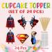 Seyal S man Cupcake Topper - Buy Online on GoSupps.com