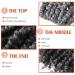 6 Packs 10 Inch Passion Twist Crochet Hair - Short Curly Pre Twisted Braiding Extensions in Grey | Fluffy Spring Twist Synthetic Pre Looped Crochet Braids - Buy Online on GoSupps.com