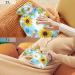 Summer Flowers Hot Water Bottle with Cover - 1L BPA Free Pain Relief Bag for Bed Hands & Feet - Buy Online on GoSupps.com