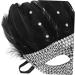 Beaupretty Decor Masquerade Mask Unique Mask Cosplay Mask for Adults Half Mask Creative Mask Party Accessory Rhinestone Mask for Party Carnival Mask Prop Halloween Rhinestones Party Supplies - Buy Online on GoSupps.com
