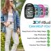 3DFitBud Simple Step Counter Walking 3D Pedometer with Clip and Lanyard  A420S Black - Buy Online on GoSupps.com