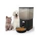 Ciays Automatic Cat Feeders, 5.6L Cat Food Dispenser Up to 20 Portions Control 4 Meals Per Day, Pet Dry Food Dispenser for Small Medium Cats Dogs, Dual Power Supply & Voice Recorder, Black