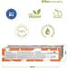 Natural Grapefruit Toothpaste with Xylitol - Fluoride Menthol & Sugar Free 75ml | International Shipping - Buy Online on GoSupps.com