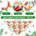 Summer Floral Dog Bandanas Bulk - 20 Pieces Hawaii Pattern Scarf for Small, Medium, Large Pets - Buy Online on GoSupps.com