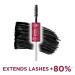 L'Oreal Double Extend Mascara 575 Blackest Black - 0.17 oz | Long-Lasting Volume & Length - Buy Online on GoSupps.com