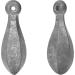 BLUEWING Fishing Sinkers Weights - Streamlined Bullet Lead Sinker Set - 3oz to 32oz - Saltwater Fishing Sinker Pack - #01 3oz 16 Pack - Buy Online on GoSupps.com