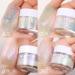Langmanni Holographic Body Glitter Gel | Color-Changing Eyeshadow & Cosmetics for Body Face Hair & Lips - 1.35 OZ Neon Violet & Sapphire Blue - Buy Online on GoSupps.com
