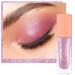 Oulac Liquid Glitter Eyeshadow Shimmer Eyeshadow Metallic Purple Eyeshadow Liquid Eyeliner with Fine Sparkle Blendable Sparkly Eye Make-up Crease Resisatnt Non-Greasy Vegan 5.4g Jump!! (08)