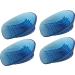 KidSole Full Coverage Shock Absorbing Heel Cups for Kids with Sensitive Heels, Spurs & Plantar Fasciitis - Deep Heel with Raised Sides (Blue, Sizes 2-7) - Buy Online on GoSupps.com