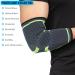 360 Relief Compression Elbow Brace for Men & Women | Joint Pain Relief & Tendonitis Support | Ideal for Tennis, Golf, Workout, & Weightlifting | Size Large | Includes Mesh Laundry Bag | Green - Buy Online on GoSupps.com