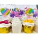 Candyland Cupcake Toppers 36pcs Candyland Lollipop Party Decoration Sweet Candy Lollipop Cake Cupcake Picks for Candyland Theme Birthday Party Baby Shower Supplies - Buy Online on GoSupps.com