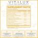 VITALUX Male Enhancement Supplement - Fast Acting Erection & Testosterone Pills | Boost Stamina Muscle Growth & Blood Flow | Ultra Dosed 9 Powerful Ingredients | 90 Count - 1 Month Supply - Buy Online on GoSupps.com