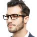 OCCI CHIARI Reading glasses 1.5 readers for men 150 strength(1.00 1.25 1.5 1.75 2.0 2.25 2.5 2.75 3.0 3.5 4.0 5.0 6.0) A-black 1.5 x