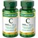 Nature's Bounty Vitamin C + Rose HIPS Immune Support 1000mg Vitamin C Coated Caplets 1 Serving per Day Vegetarian Caplets 100 Ct (Pack of 2)