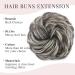 Buy Premium Real Hair Extensions - Medium Brown & Bleaching Blonde Hair Ties for Voluminous Updos & Ponytails - 45g | International Shipping Available - Buy Online on GoSupps.com
