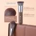 Ducare 22Pcs Makeup Brush Set with Bag - Premium Synthetic Kabuki Brushes for Foundation, Blending, Powder, Blush, Concealers, and Eye Shadows - Buy Online on GoSupps.com