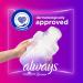 Always Radiant Feminine Pads Size 2 Heavy Flow Absorbency Multipack - 78 Count - Buy Online on GoSupps.com