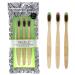 Revel : Pack of 3 Bamboo Charcoal Toothbrush