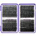 DNSGOOR DIY Lash Extension Kit 840Pcs D Curl Individual Lash Clusters Eyelashes Extension Set with Mirror Lash Storage Box Lash Bond&Seal Glue Remover Tweezers Lash Brush Applicator A-Lash Kit 30-60D - Buy Online on GoSupps.com