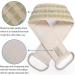 Aimisin Double Sided Linen Back Scrubber for Shower - Exfoliating Long Back Strap for Deep Cleanse and Body Massage - Buy Online on GoSupps.com