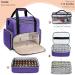 ELCUPA Large Nail Polish Organizer - Holds 80 Bottles - Purple - Nail Tech Storage Solution - Buy Online on GoSupps.com