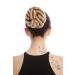 WIG ME UP - N794-27T613 bun hair knot hairpiece elaborately braided large curls corkscrew curls blonde mix blonde mix (27T613)